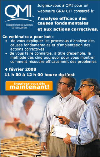 QMI free webinar gratuit RCA